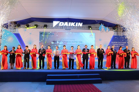 Daikin khánh thành nhà máy sản xuất máy điều hoà không khí - Ảnh 1. Daikin khánh thành nhà máy sản xuất máy điều hoà không khí - Ảnh 1.