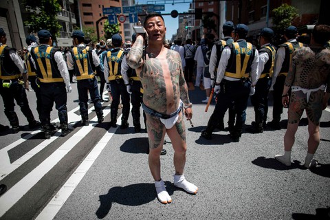 Đến lễ hội Sanja Matsuri ngắm hình xăm - Ảnh 7. Đến lễ hội Sanja Matsuri ngắm hình xăm - Ảnh 7.