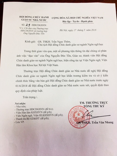 GS bị tố đạo văn trò muốn Thủ tướng làm rõ cả các nghi án đạo văn khác - Ảnh 2. GS bị tố đạo văn trò muốn Thủ tướng làm rõ cả các nghi án đạo văn khác - Ảnh 2.