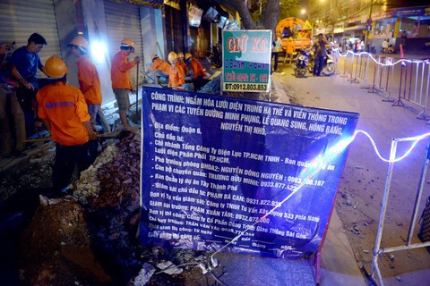 Ngầm hóa lưới điện để giảm... tai nạn - Ảnh 1. Ngầm hóa lưới điện để giảm... tai nạn - Ảnh 1.