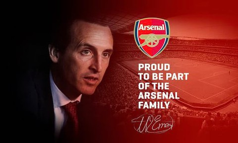 Arsenal bổ nhiệm HLV Emery thay Wenger - Ảnh 1. Arsenal bổ nhiệm HLV Emery thay Wenger - Ảnh 1.