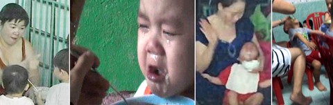 Nhói lòng những bữa ăn đầy nước mắt của trẻ mầm non - Ảnh 1. Nhói lòng những bữa ăn đầy nước mắt của trẻ mầm non - Ảnh 1.