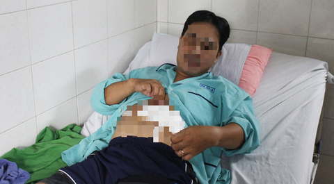 Cảnh sát đặc nhiệm bị thương khi rượt đuổi nghi can - Ảnh 1. Cảnh sát đặc nhiệm bị thương khi rượt đuổi nghi can - Ảnh 1.
