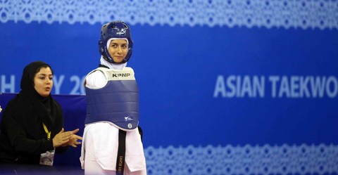 Những hình ảnh đầy cảm xúc tại giải Taekwondo người khuyết tật - Ảnh 2. Những hình ảnh đầy cảm xúc tại giải Taekwondo người khuyết tật - Ảnh 2.