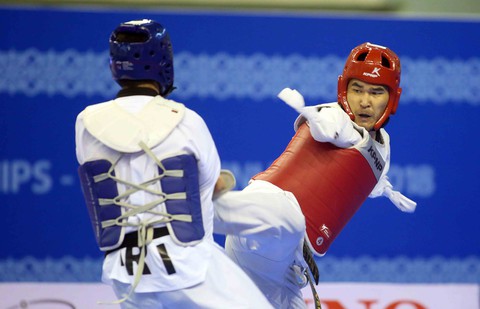 Những hình ảnh đầy cảm xúc tại giải Taekwondo người khuyết tật - Ảnh 4. Những hình ảnh đầy cảm xúc tại giải Taekwondo người khuyết tật - Ảnh 4.