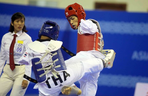 Những hình ảnh đầy cảm xúc tại giải Taekwondo người khuyết tật - Ảnh 5. Những hình ảnh đầy cảm xúc tại giải Taekwondo người khuyết tật - Ảnh 5.
