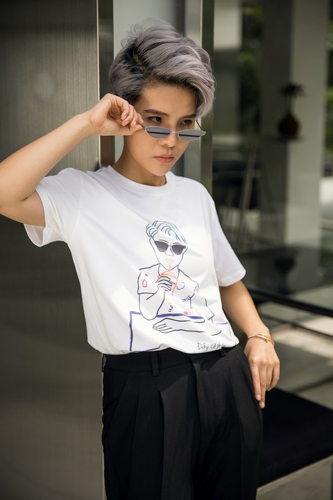 Vũ Cát Tường ra mắt bộ sưu tập thời trang unisex đầu tay - Ảnh 4. Vũ Cát Tường ra mắt bộ sưu tập thời trang unisex đầu tay - Ảnh 4.