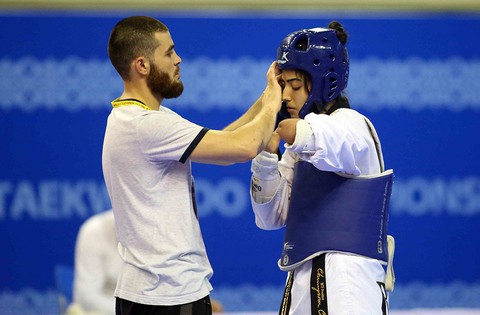 Những hình ảnh đầy cảm xúc tại giải Taekwondo người khuyết tật - Ảnh 10. Những hình ảnh đầy cảm xúc tại giải Taekwondo người khuyết tật - Ảnh 10.