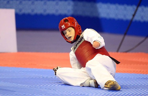 Những hình ảnh đầy cảm xúc tại giải Taekwondo người khuyết tật - Ảnh 11. Những hình ảnh đầy cảm xúc tại giải Taekwondo người khuyết tật - Ảnh 11.