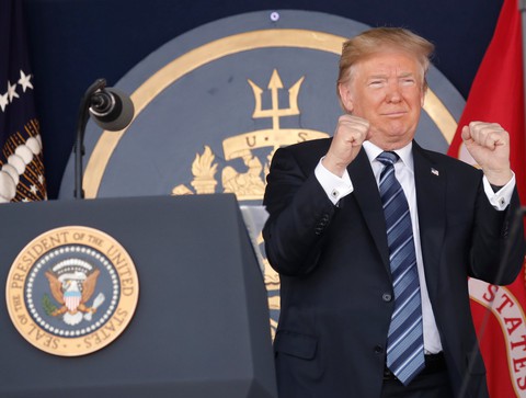 Ông Trump bác chuyện nội bộ sứt mẻ vì Triều Tiên - Ảnh 1. Ông Trump bác chuyện nội bộ sứt mẻ vì Triều Tiên - Ảnh 1.