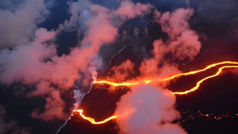 Núi lửa ở Hawaii bắt đầu thiêu cháy đầy cuồng nộ - Ảnh 1. Núi lửa ở Hawaii bắt đầu thiêu cháy đầy cuồng nộ - Ảnh 1.