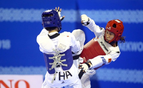 Kim Tuyền trở lại với HCV taekwondo châu Á 2018 - Ảnh 3. Kim Tuyền trở lại với HCV taekwondo châu Á 2018 - Ảnh 3.