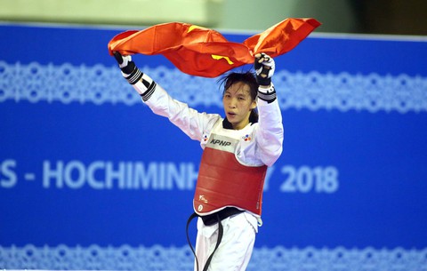 Kim Tuyền trở lại với HCV taekwondo châu Á 2018 - Ảnh 5. Kim Tuyền trở lại với HCV taekwondo châu Á 2018 - Ảnh 5.