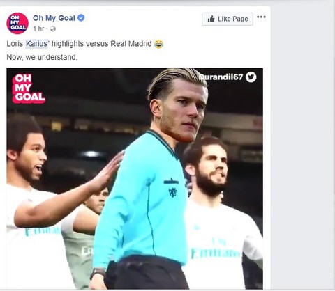 Karius trở thành tâm điểm chế giễu sau chung kết Champions League - Ảnh 2. Karius trở thành tâm điểm chế giễu sau chung kết Champions League - Ảnh 2.