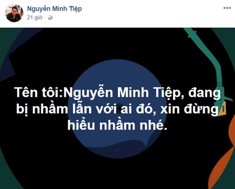 Diễn viên Minh Tiệp bị hiểu lầm là kẻ bạo hành - Ảnh 2. Diễn viên Minh Tiệp bị hiểu lầm là kẻ bạo hành - Ảnh 2.