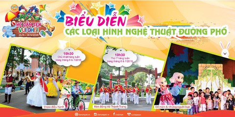 Nhiều ưu đãi vui chơi giải trí tại Đầm Sen trong dịp hè - Ảnh 4. Nhiều ưu đãi vui chơi giải trí tại Đầm Sen trong dịp hè - Ảnh 4.
