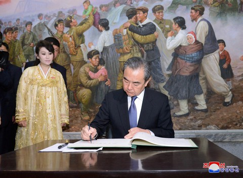 Ông Vương Nghị tán dương quan hệ Trung - Triều - Ảnh 2. Ông Vương Nghị tán dương quan hệ Trung - Triều - Ảnh 2.