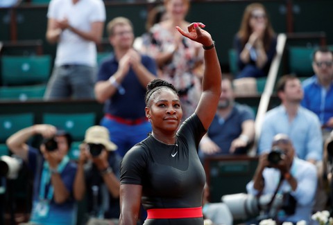 Serena thắng trận đầu tiên ở Grand Slam sau gần 500 ngày - Ảnh 1. Serena thắng trận đầu tiên ở Grand Slam sau gần 500 ngày - Ảnh 1.