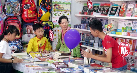 Fahasa mở hội sách thiếu nhi ngoại thành - Ảnh 1. Fahasa mở hội sách thiếu nhi ngoại thành - Ảnh 1.