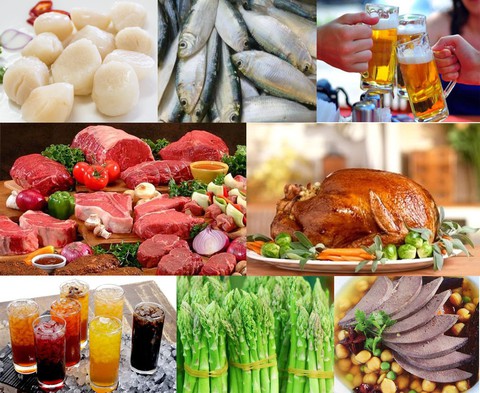 8 loại thức ăn làm trầm trọng thêm bệnh gout - Ảnh 1. 8 loại thức ăn làm trầm trọng thêm bệnh gout - Ảnh 1.