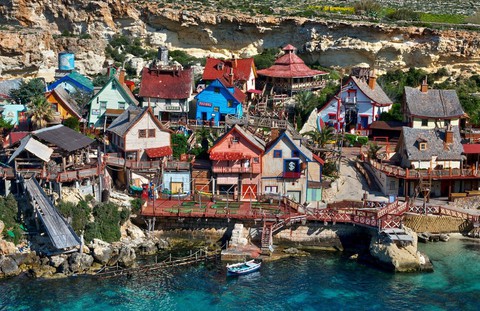 Kỳ bí ngôi làng của thủy thủ Popeye ở Malta - Ảnh 6. Kỳ bí ngôi làng của thủy thủ Popeye ở Malta - Ảnh 6.