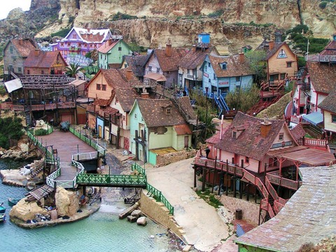 Kỳ bí ngôi làng của thủy thủ Popeye ở Malta - Ảnh 3. Kỳ bí ngôi làng của thủy thủ Popeye ở Malta - Ảnh 3.