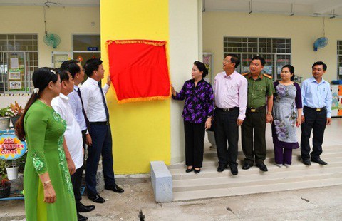 Bàn giao trường mầm non ở Cần Thơ do Vietcombank tài trợ - Ảnh 2. Bàn giao trường mầm non ở Cần Thơ do Vietcombank tài trợ - Ảnh 2.