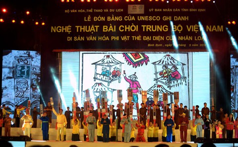 Vinh danh bài chòi – di sản văn hóa nhân loại - Ảnh 5. Vinh danh bài chòi – di sản văn hóa nhân loại - Ảnh 5.