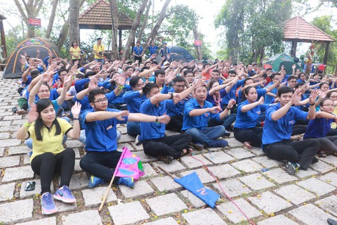 Hội trại truyền thống Thành đoàn TP.HCM ôn lại lịch sử dân tộc - Ảnh 3. Hội trại truyền thống Thành đoàn TP.HCM ôn lại lịch sử dân tộc - Ảnh 3.