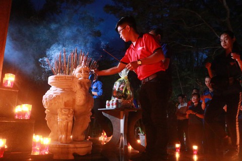 Hội trại truyền thống Thành đoàn TP.HCM ôn lại lịch sử dân tộc - Ảnh 9. Hội trại truyền thống Thành đoàn TP.HCM ôn lại lịch sử dân tộc - Ảnh 9.