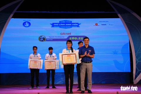 Nguyễn Hoàng Phúc giành quán quân hội thi Thủ lĩnh sinh viên toàn quốc - Ảnh 2. Nguyễn Hoàng Phúc giành quán quân hội thi Thủ lĩnh sinh viên toàn quốc - Ảnh 2.