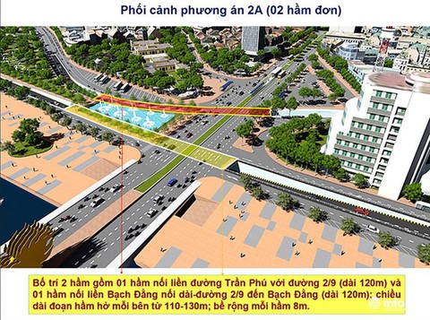 Đà Nẵng chọn phương án giao thông đầu cầu Rồng, cầu Trần Thị Lý - Ảnh 2. Đà Nẵng chọn phương án giao thông đầu cầu Rồng, cầu Trần Thị Lý - Ảnh 2.