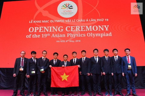 25 quốc gia, vùng lãnh thổ dự Olympic Vật lí châu Á tại Việt Nam - Ảnh 1. 25 quốc gia, vùng lãnh thổ dự Olympic Vật lí châu Á tại Việt Nam - Ảnh 1.