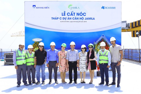 Jamila Khang Điền cất nóc vượt tiến độ 1 tháng - Ảnh 3. Jamila Khang Điền cất nóc vượt tiến độ 1 tháng - Ảnh 3.