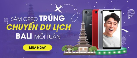 Hè rực lửa, du lịch Bali thả cửa khi sắm điện thoại OPPO tại Viễn Thông A - Ảnh 1. Hè rực lửa, du lịch Bali thả cửa khi sắm điện thoại OPPO tại Viễn Thông A - Ảnh 1.