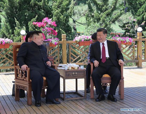 Trung Quốc xác nhận ông Tập tiếp Kim Jong Un ở Đại Liên - Ảnh 1. Trung Quốc xác nhận ông Tập tiếp Kim Jong Un ở Đại Liên - Ảnh 1.