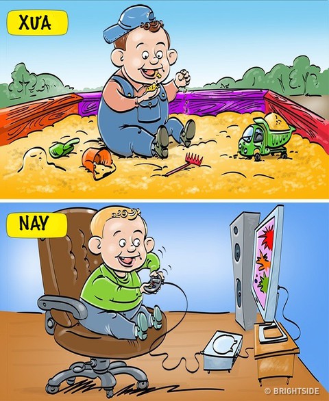 Thú vui giải trí của trẻ thời nay khác ngày xưa thế nào? - Ảnh 1. Thú vui giải trí của trẻ thời nay khác ngày xưa thế nào? - Ảnh 1.
