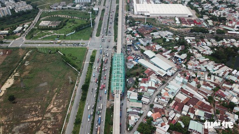 Hoàn thành lắp vòm hai nhà ga metro Bến Thành - Suối Tiên - Ảnh 3. Hoàn thành lắp vòm hai nhà ga metro Bến Thành - Suối Tiên - Ảnh 3.