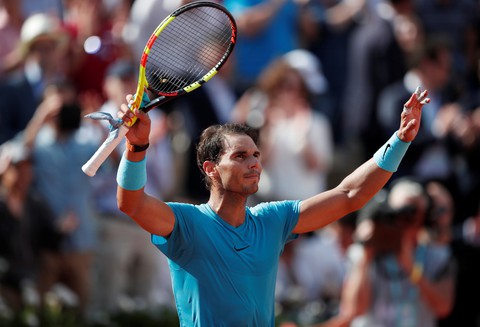 Nadal thần tốc vào vòng 3 Roland Garros - Ảnh 1. Nadal thần tốc vào vòng 3 Roland Garros - Ảnh 1.