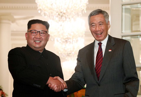 Ông Kim Jong Un cảm ơn ông Lý Hiển Long tổ chức thượng đỉnh Mỹ-Triều - Ảnh 1. Ông Kim Jong Un cảm ơn ông Lý Hiển Long tổ chức thượng đỉnh Mỹ-Triều - Ảnh 1.