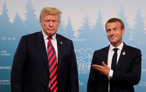 Ông Trump bất ngờ tuyên bố không công nhận tuyên bố chung G7 - Ảnh 1. Ông Trump bất ngờ tuyên bố không công nhận tuyên bố chung G7 - Ảnh 1.