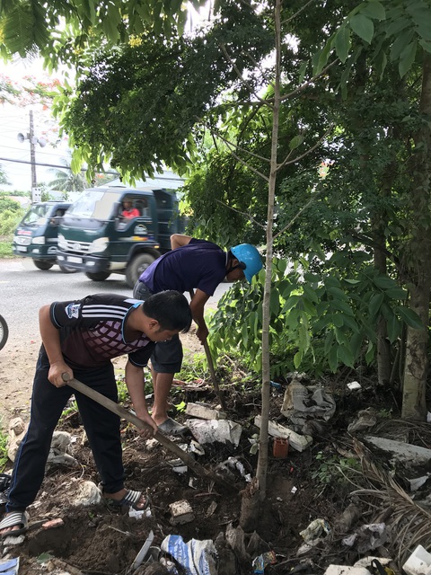 Trồng khắc phục cây xanh bị chết ở Sóc Trăng - Ảnh 1. Trồng khắc phục cây xanh bị chết ở Sóc Trăng - Ảnh 1.