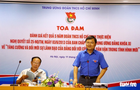 Làm tốt công tác thanh niên là làm tốt công tác dân vận - Ảnh 1. Làm tốt công tác thanh niên là làm tốt công tác dân vận - Ảnh 1.