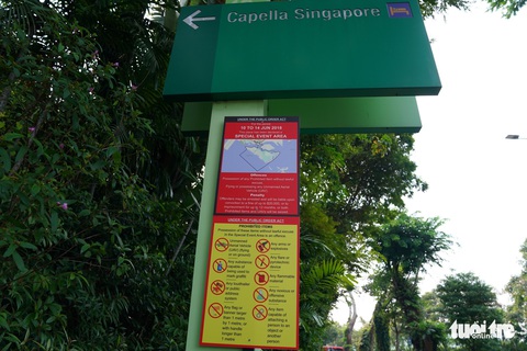 Thượng đỉnh Kim - Trump ở Singapore: an ninh đi kèm văn minh - Ảnh 6. Thượng đỉnh Kim - Trump ở Singapore: an ninh đi kèm văn minh - Ảnh 6.