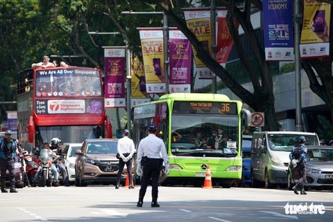 Thượng đỉnh Kim - Trump ở Singapore: an ninh đi kèm văn minh - Ảnh 8. Thượng đỉnh Kim - Trump ở Singapore: an ninh đi kèm văn minh - Ảnh 8.