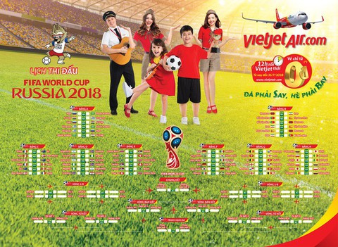Tiếp tục tặng bạn đọc lịch thi đấu World Cup 2018 - Ảnh 1. Tiếp tục tặng bạn đọc lịch thi đấu World Cup 2018 - Ảnh 1.