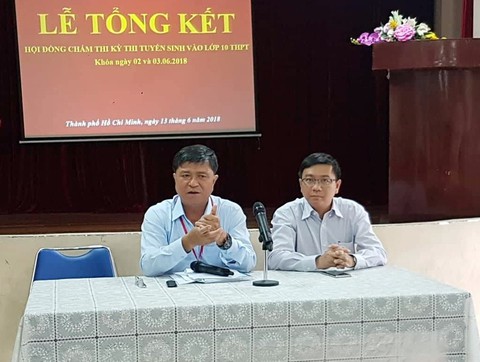 Họp báo tuyển sinh lớp 10 TP.HCM: điểm chuẩn sẽ không có đột biến - Ảnh 1. Họp báo tuyển sinh lớp 10 TP.HCM: điểm chuẩn sẽ không có đột biến - Ảnh 1.
