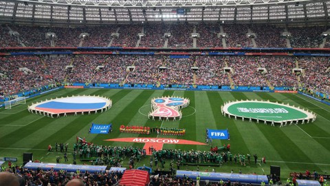 Lễ khai mạc World Cup 2018 đầy màu sắc - Ảnh 8. Lễ khai mạc World Cup 2018 đầy màu sắc - Ảnh 8.