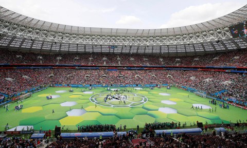 Lễ khai mạc World Cup 2018 đầy màu sắc - Ảnh 1. Lễ khai mạc World Cup 2018 đầy màu sắc - Ảnh 1.
