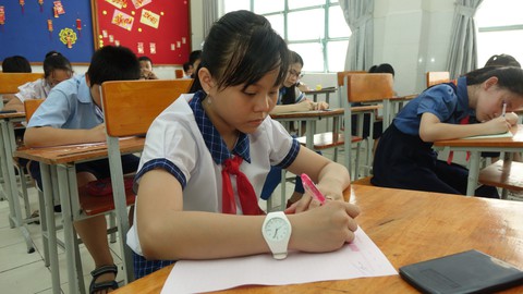 TP.HCM công bố điểm thi tuyển sinh lớp 6 Trần Đại Nghĩa - Ảnh 1. TP.HCM công bố điểm thi tuyển sinh lớp 6 Trần Đại Nghĩa - Ảnh 1.